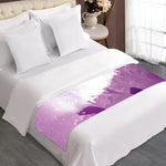 EDM Party In Nightclub Print Bed Runner