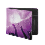 EDM Party In Nightclub Print Bifold Wallet