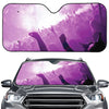 EDM Party In Nightclub Print Car Windshield Sun Shade