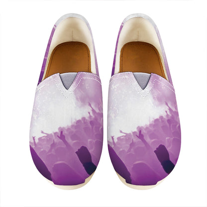 EDM Party In Nightclub Print Casual Shoes