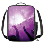 EDM Party In Nightclub Print Crossbody Lunch Bag