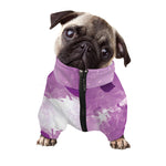 EDM Party In Nightclub Print Dog Zip Up Jacket