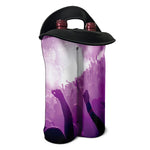 EDM Party In Nightclub Print Double Neoprene Wine Tote
