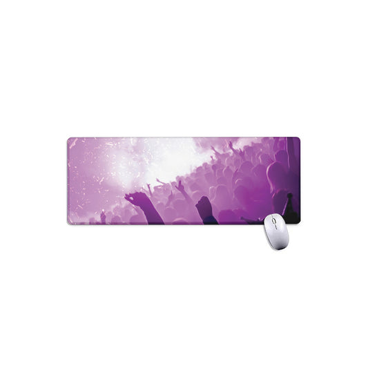 EDM Party In Nightclub Print Extended Mouse Pad