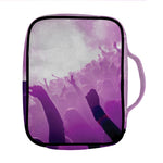 EDM Party In Nightclub Print Front Pocket Bible Bag