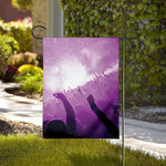 EDM Party In Nightclub Print House Flag