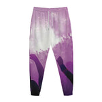 EDM Party In Nightclub Print Jogger Pants