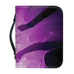 EDM Party In Nightclub Print Leather Bible Cover