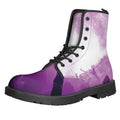 EDM Party In Nightclub Print Lace-Up Boots