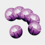 EDM Party In Nightclub Print Leather Coaster Set