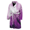 EDM Party In Nightclub Print Men's Bathrobe