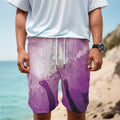 EDM Party In Nightclub Print Men's Cargo Shorts