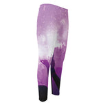 EDM Party In Nightclub Print Men's Compression Pants