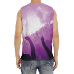 EDM Party In Nightclub Print Men's Fitness Tank Top