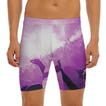 EDM Party In Nightclub Print Men's Long Boxer Briefs