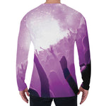 EDM Party In Nightclub Print Men's Long Sleeve T-Shirt