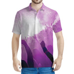 EDM Party In Nightclub Print Men's Polo Shirt
