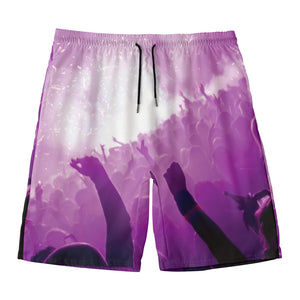 EDM Party In Nightclub Print Men's Swim Trunks