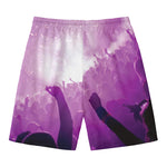 EDM Party In Nightclub Print Men's Swim Trunks