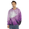 EDM Party In Nightclub Print Men's Velvet Pullover Hoodie