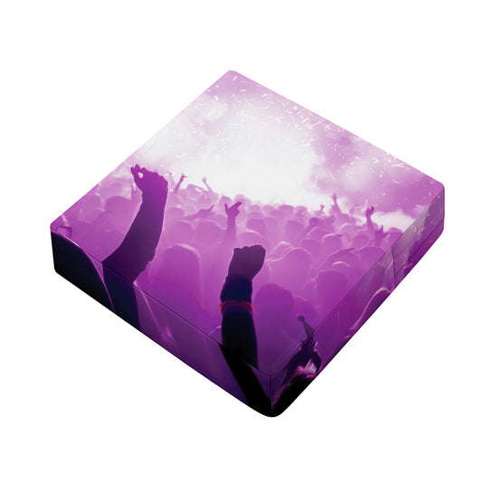 EDM Party In Nightclub Print Outdoor Seat Cushion Cover
