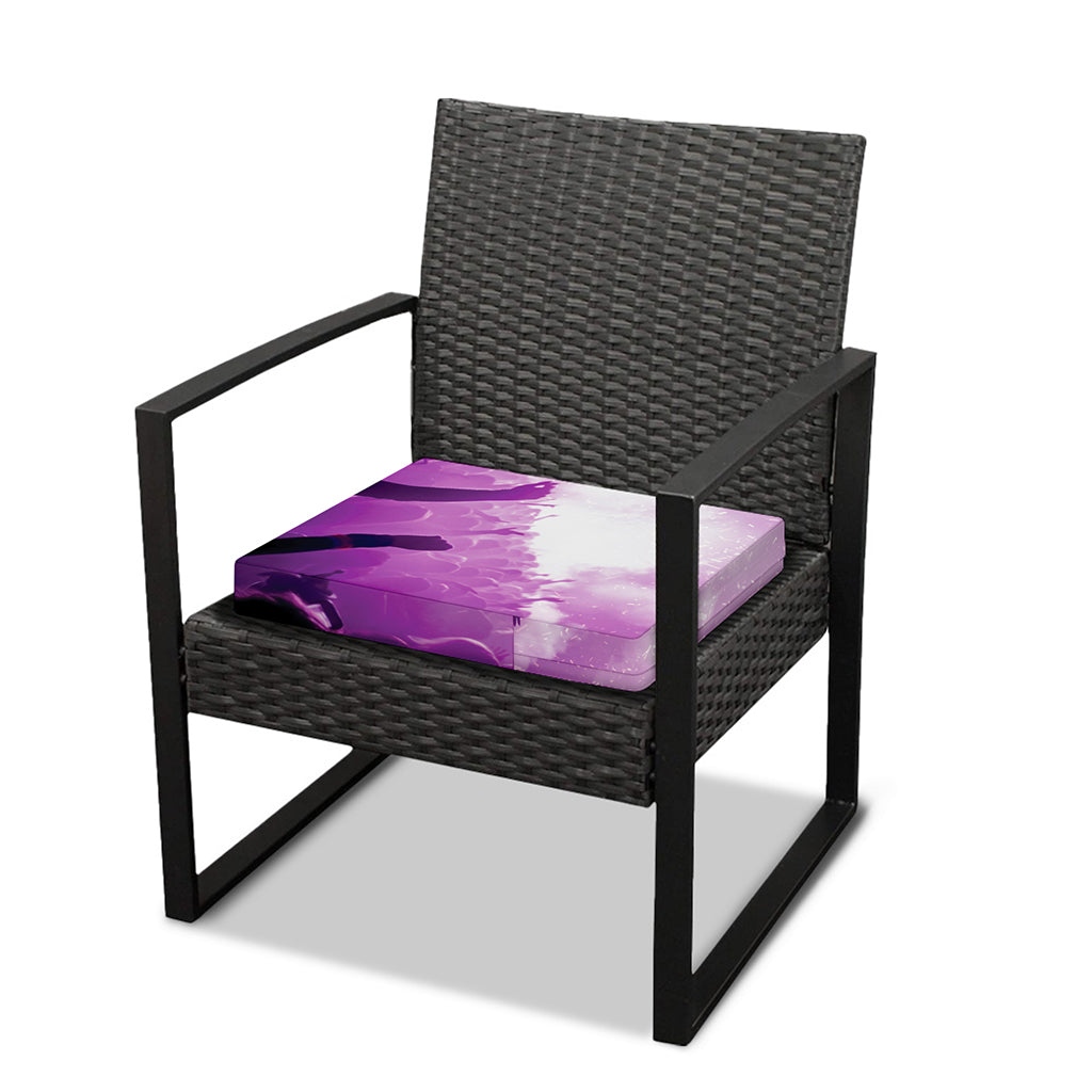EDM Party In Nightclub Print Outdoor Seat Cushion Cover
