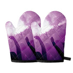 EDM Party In Nightclub Print Oven Mitts