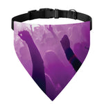 EDM Party In Nightclub Print Over The Collar Dog Bandana