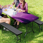 EDM Party In Nightclub Print Picnic Table Cover