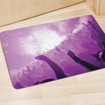 EDM Party In Nightclub Print Polyester Doormat