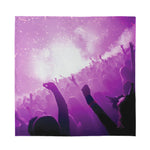 EDM Party In Nightclub Print Silk Bandana