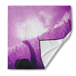 EDM Party In Nightclub Print Silk Bandana