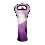 EDM Party In Nightclub Print Single Neoprene Wine Tote