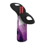 EDM Party In Nightclub Print Single Neoprene Wine Tote