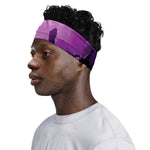 EDM Party In Nightclub Print Sports Headband