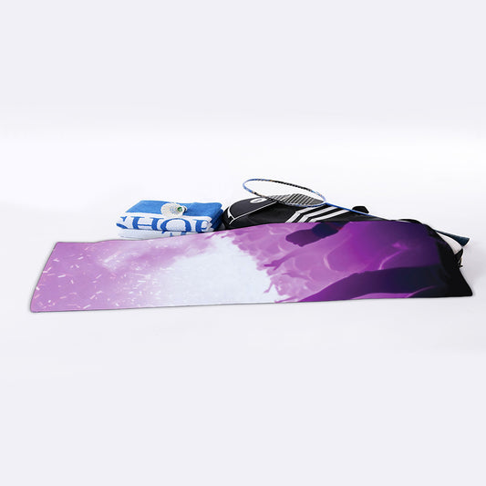 EDM Party In Nightclub Print Sports Towel