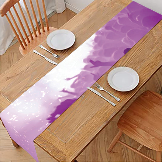 EDM Party In Nightclub Print Table Runner