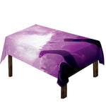 EDM Party In Nightclub Print Tablecloth