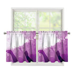 EDM Party In Nightclub Print Tier Curtains
