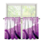 EDM Party In Nightclub Print Tier Curtains