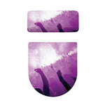 EDM Party In Nightclub Print Toilet Lid And Tank Cover Set