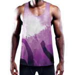 EDM Party In Nightclub Print Training Tank Top