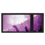 EDM Party In Nightclub Print Trifold Wallet