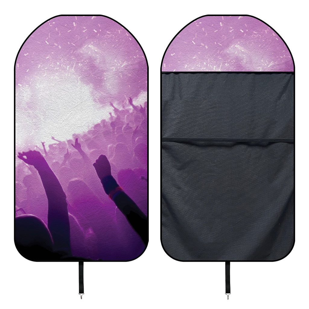 EDM Party In Nightclub Print Waterproof Car Seat Cover
