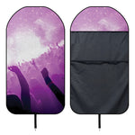 EDM Party In Nightclub Print Waterproof Car Seat Cover