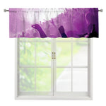EDM Party In Nightclub Print Window Valance