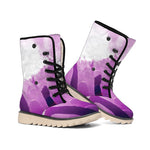 EDM Party In Nightclub Print Winter Boots