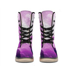 EDM Party In Nightclub Print Winter Boots