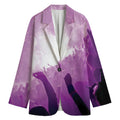 EDM Party In Nightclub Print Women's Blazer