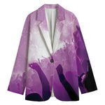 EDM Party In Nightclub Print Women's Blazer